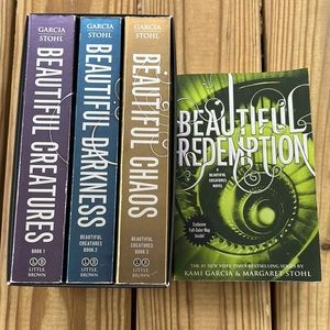 Beautiful Creatures Novels 1-4 Creatures, Darkness, Chaos, Redemption SC Books
